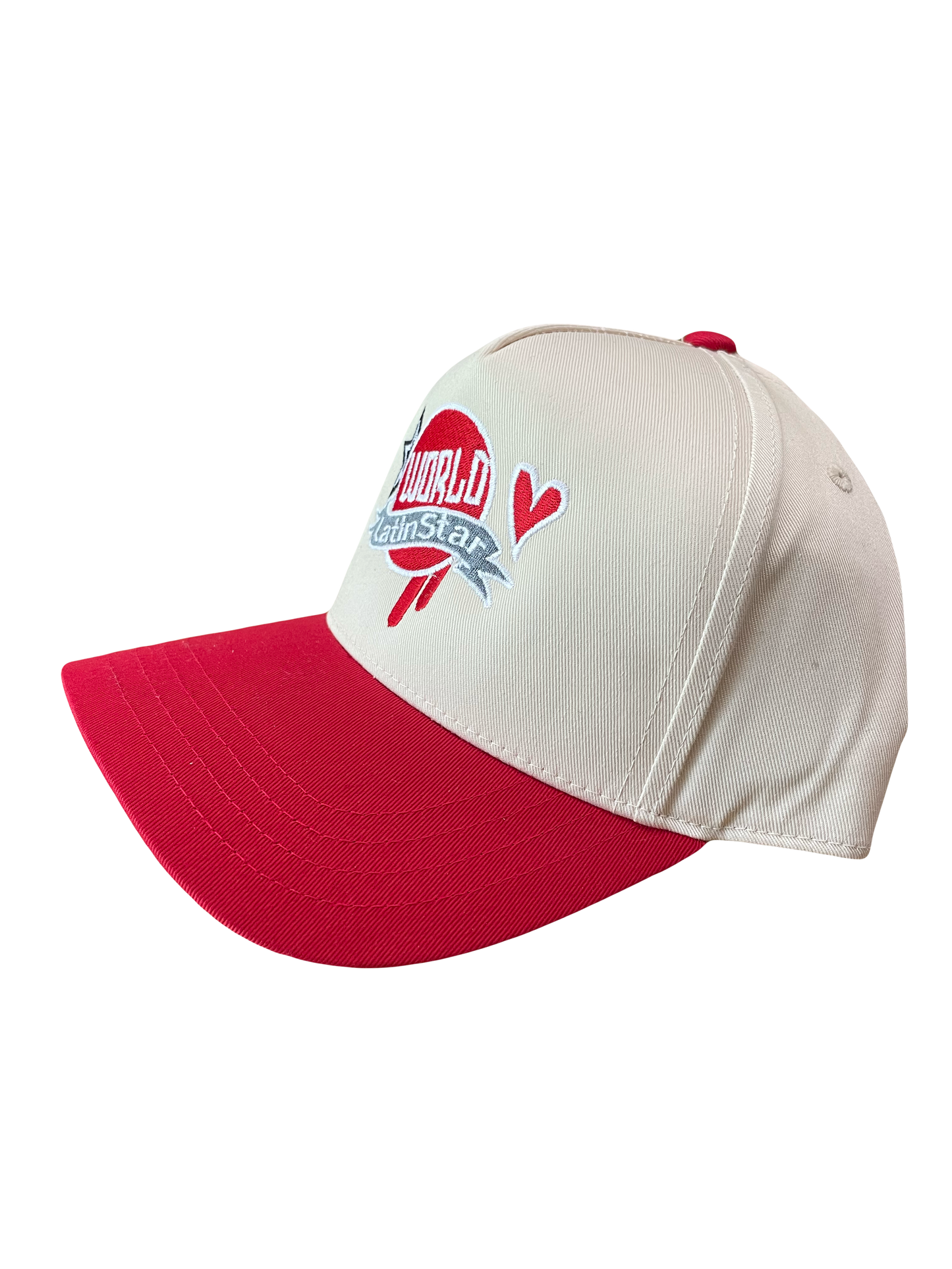 WLS Off White / Red Heart SnapBack