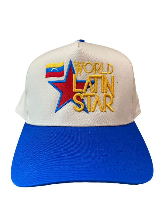 WLS Off White / Blue Venezuela SnapBack
