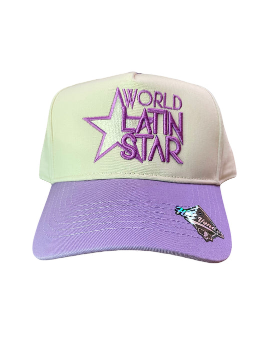 WLS Off White / Purple  SnapBack