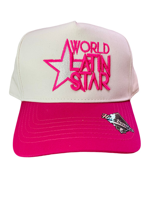 WLS Off White / Hot Pink SnapBack