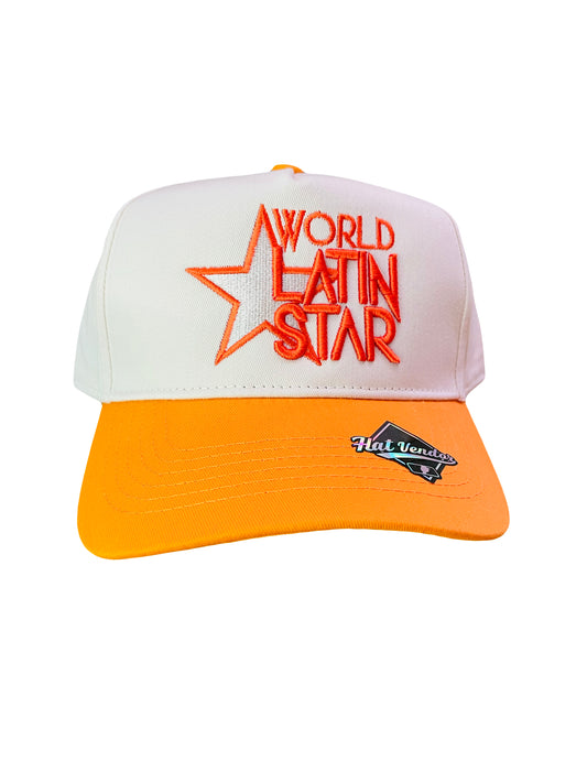 WLS Off White / Orange SnapBack
