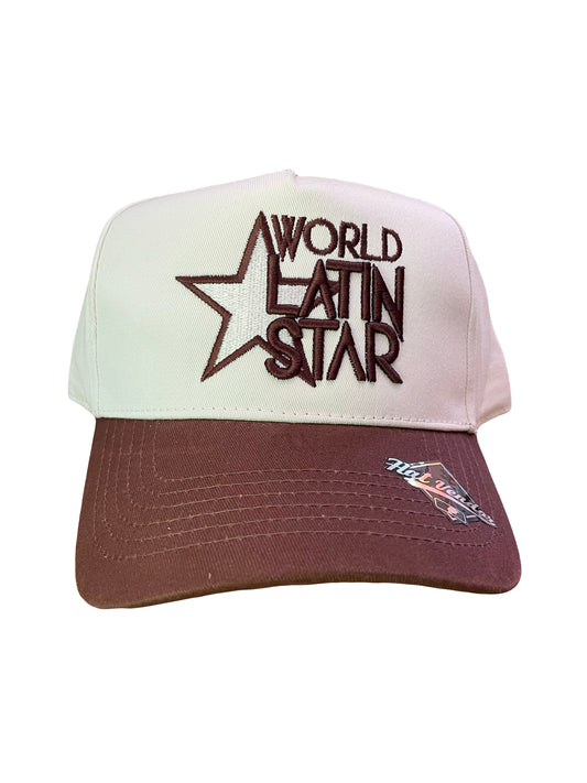 WLS Off White / Brown SnapBack