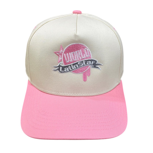 WLS Off White / Pink SnapBack
