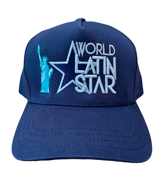 WLS Statue Liberty Navy Blue SnapBack