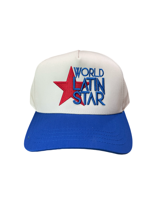 WLS Off White / Blue SnapBack
