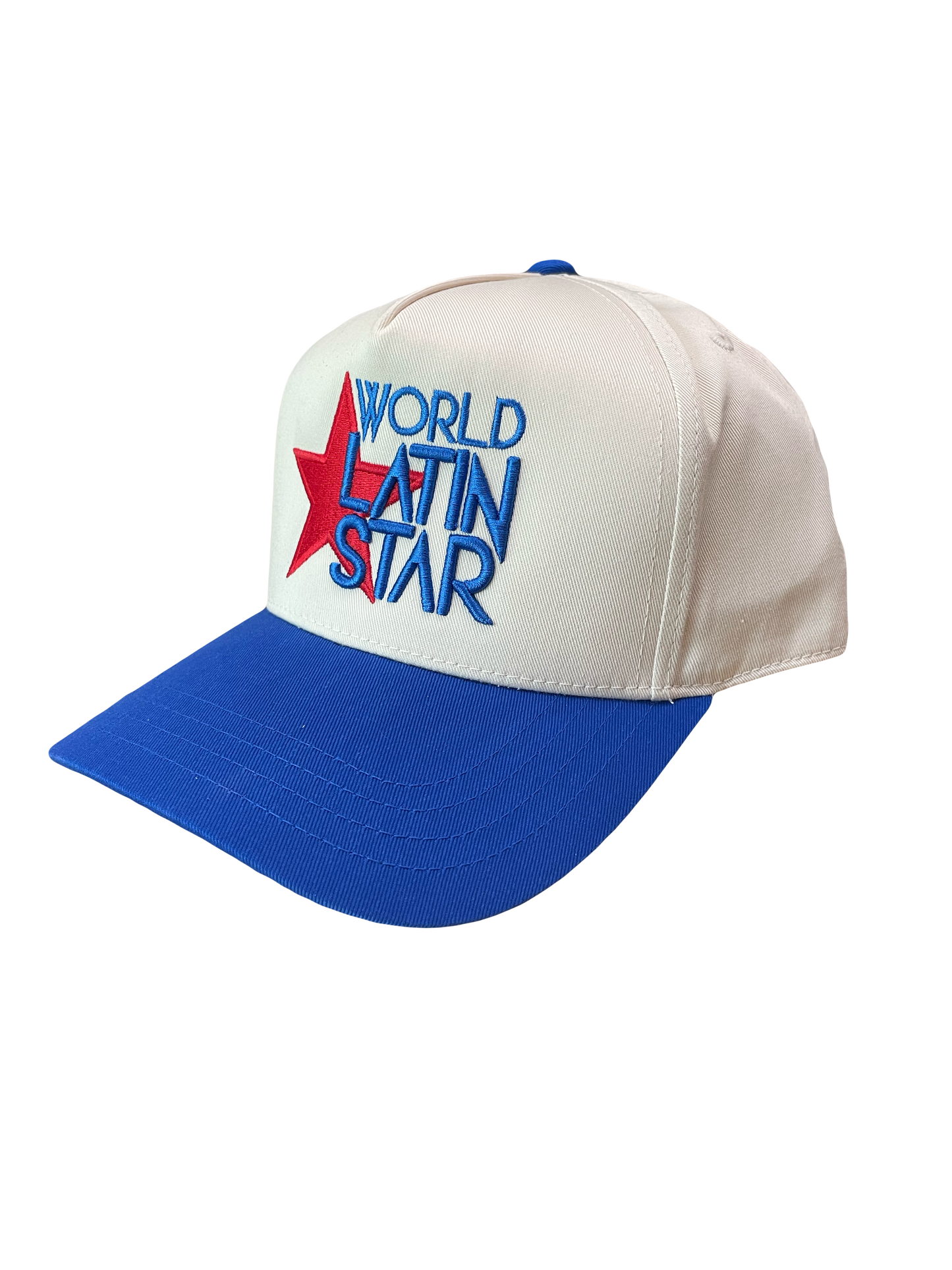 WLS Off White / Blue SnapBack