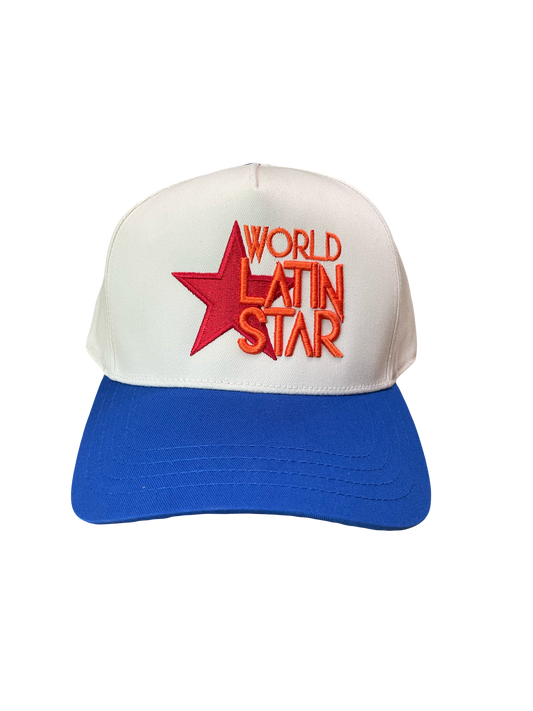 WLS Off White / Orange Blue SnapBack ( Knicks / Mets Edition )