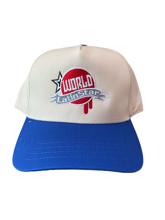 WLS Off White / Blue SnapBack