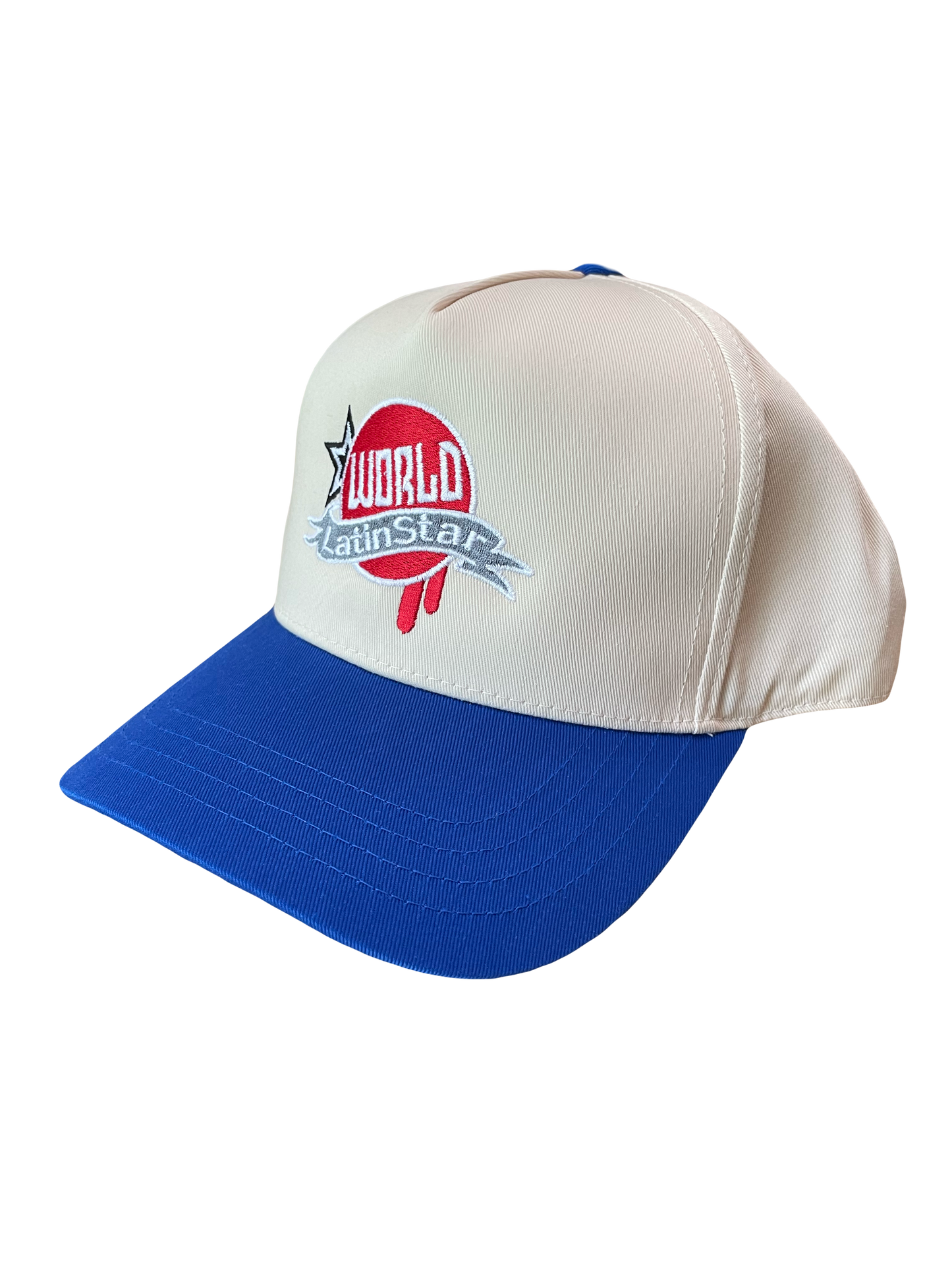 WLS Off White / Blue SnapBack