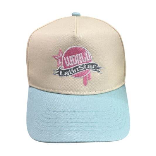 WLS Pink Light Blue SnapBack