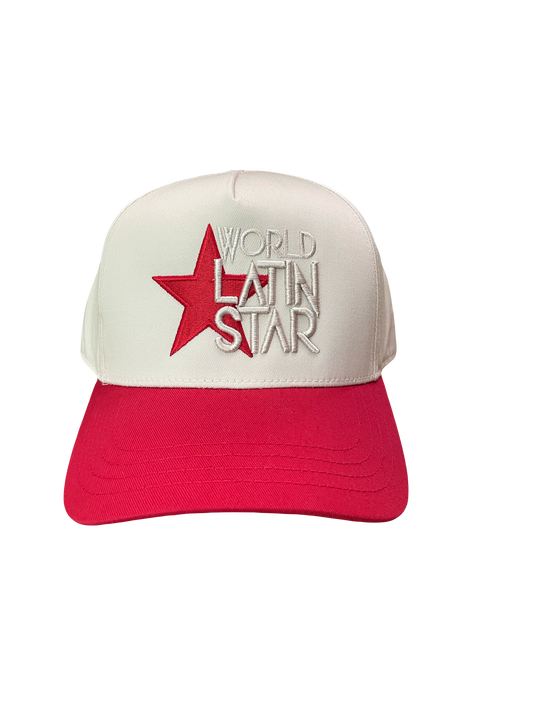 WLS Off White / Red SnapBack