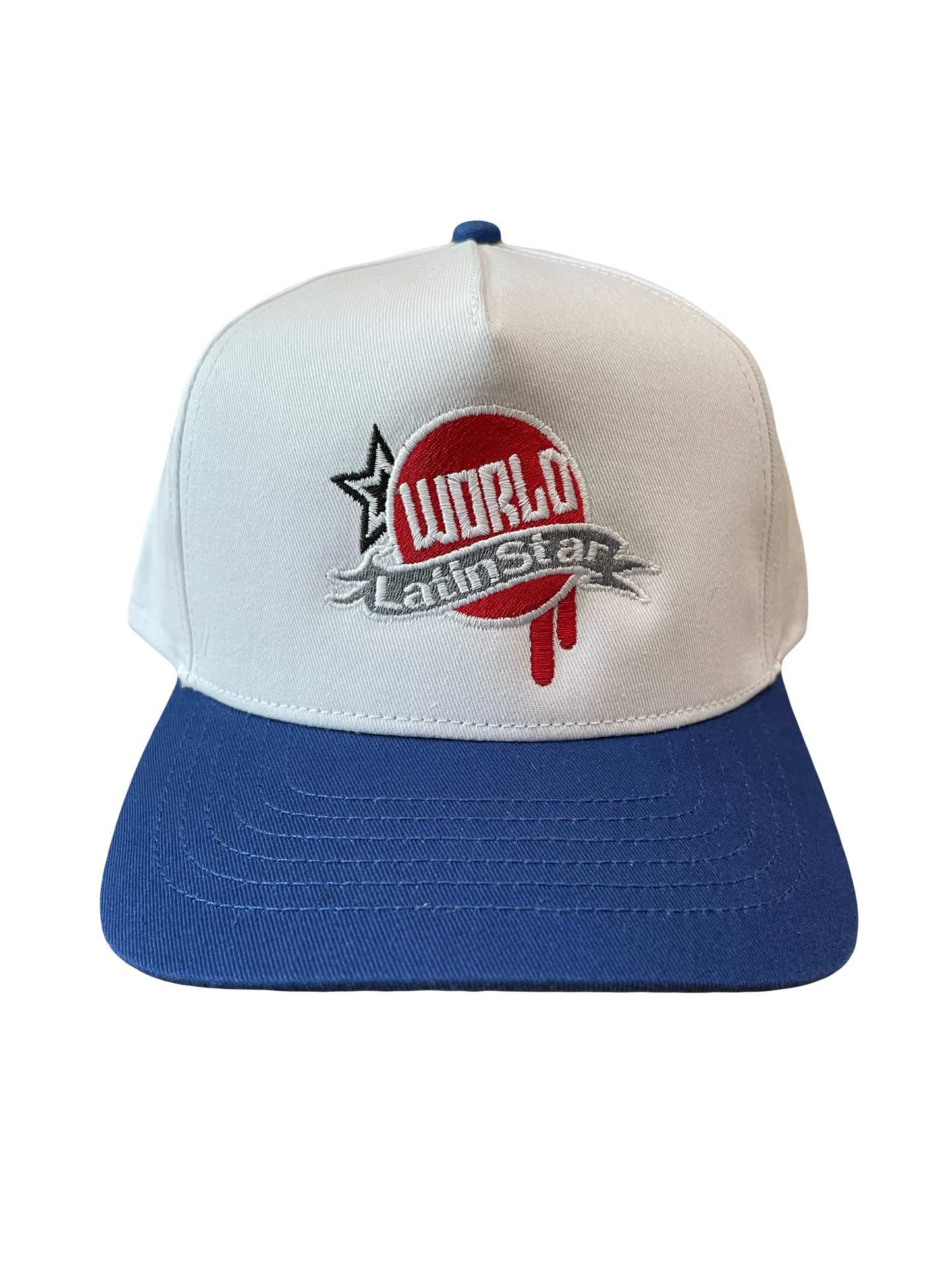 WLS White / Blue SnapBack