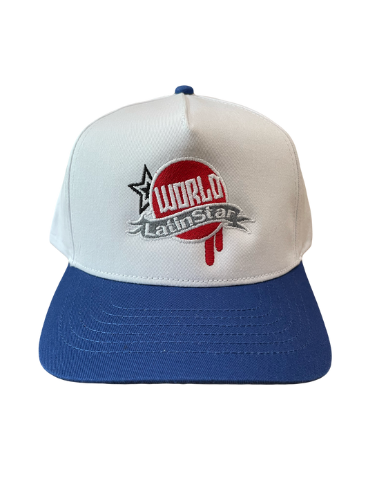 WLS White / Blue SnapBack