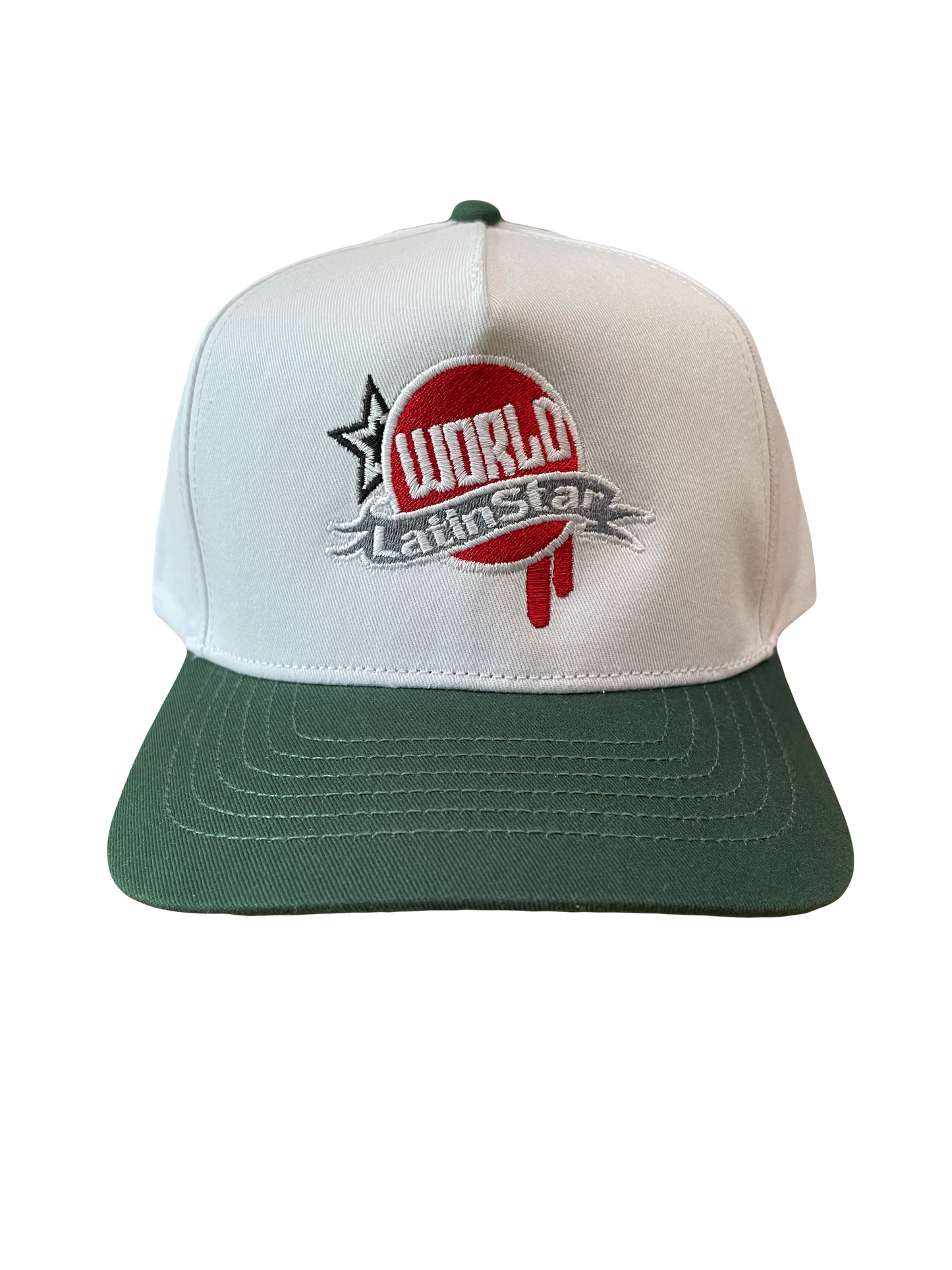 WLS White / Green SnapBack