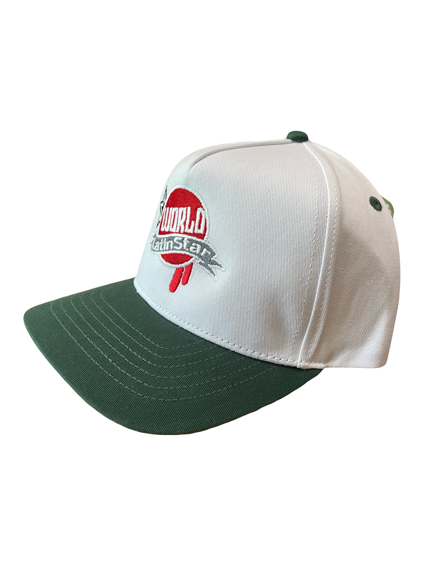 WLS White / Green SnapBack